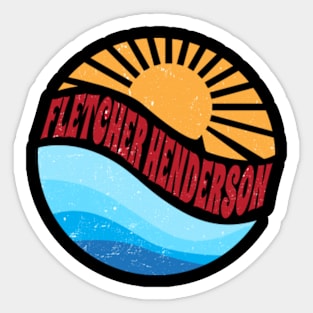 Lovely Name Henderson Flowers Proud Classic Styles Sticker